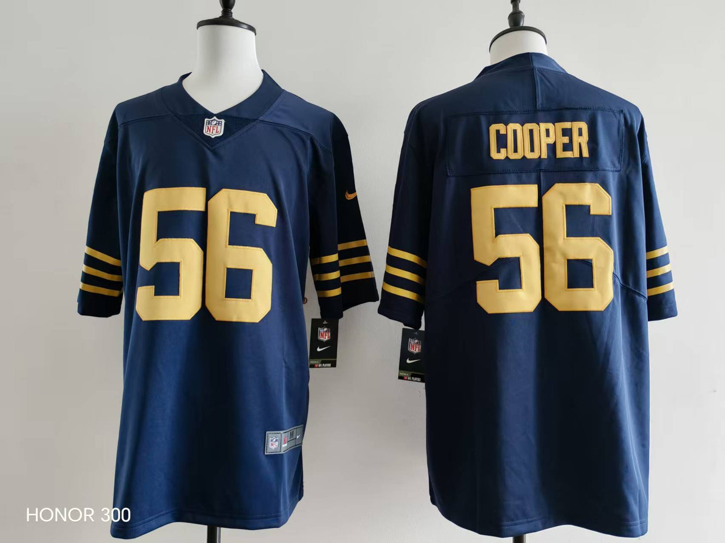 Men's Green Bay Packers Edgerrin Cooper Jersey #56