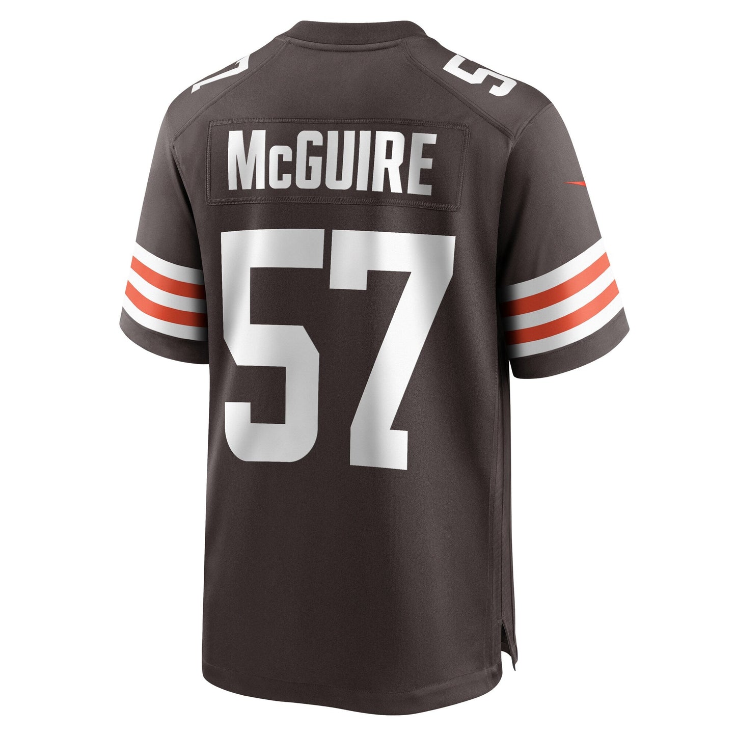 Isaiah McGuire Cleveland Browns Team Game Jersey - Brown