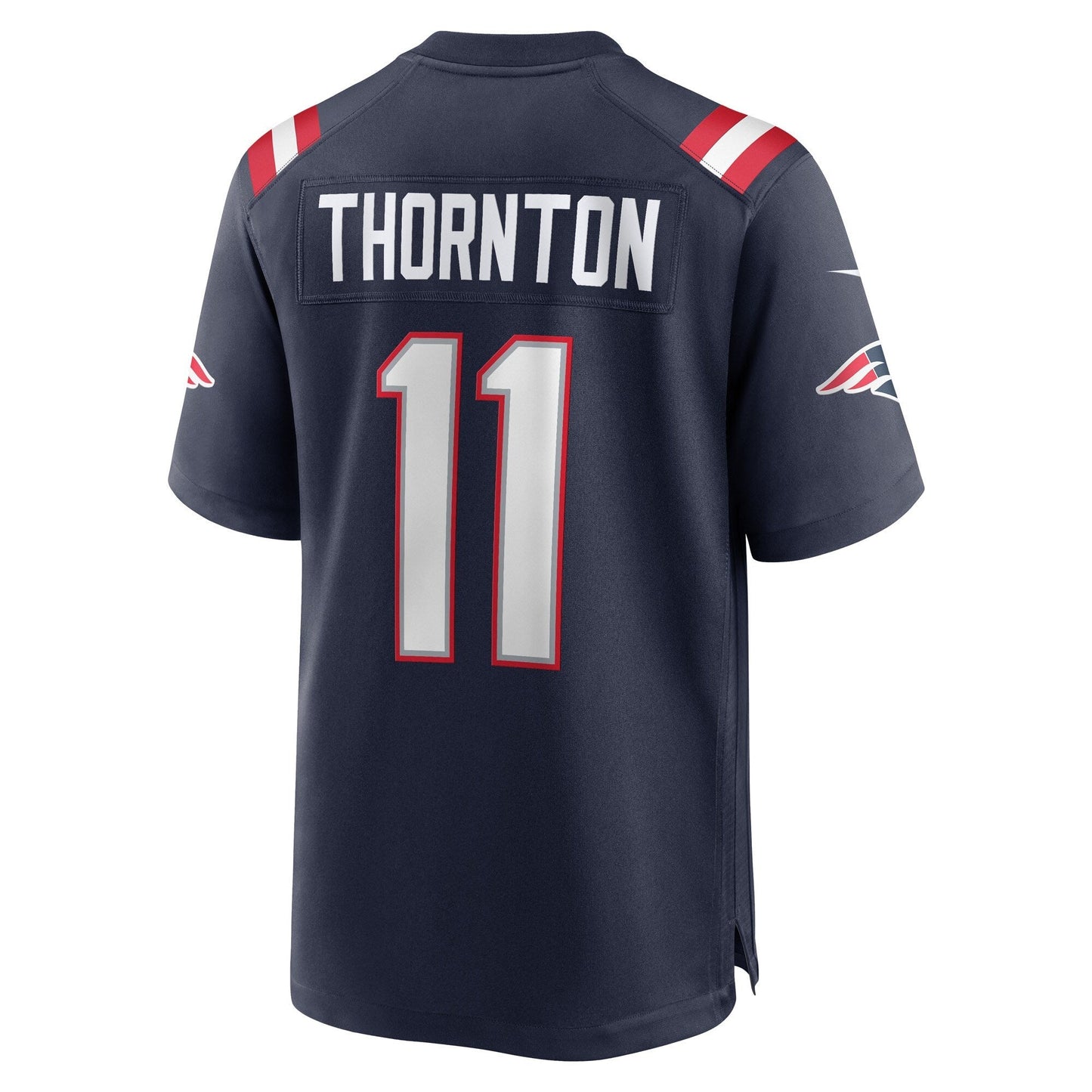 Tyquan Thornton New England Patriots Game Jersey - Navy
