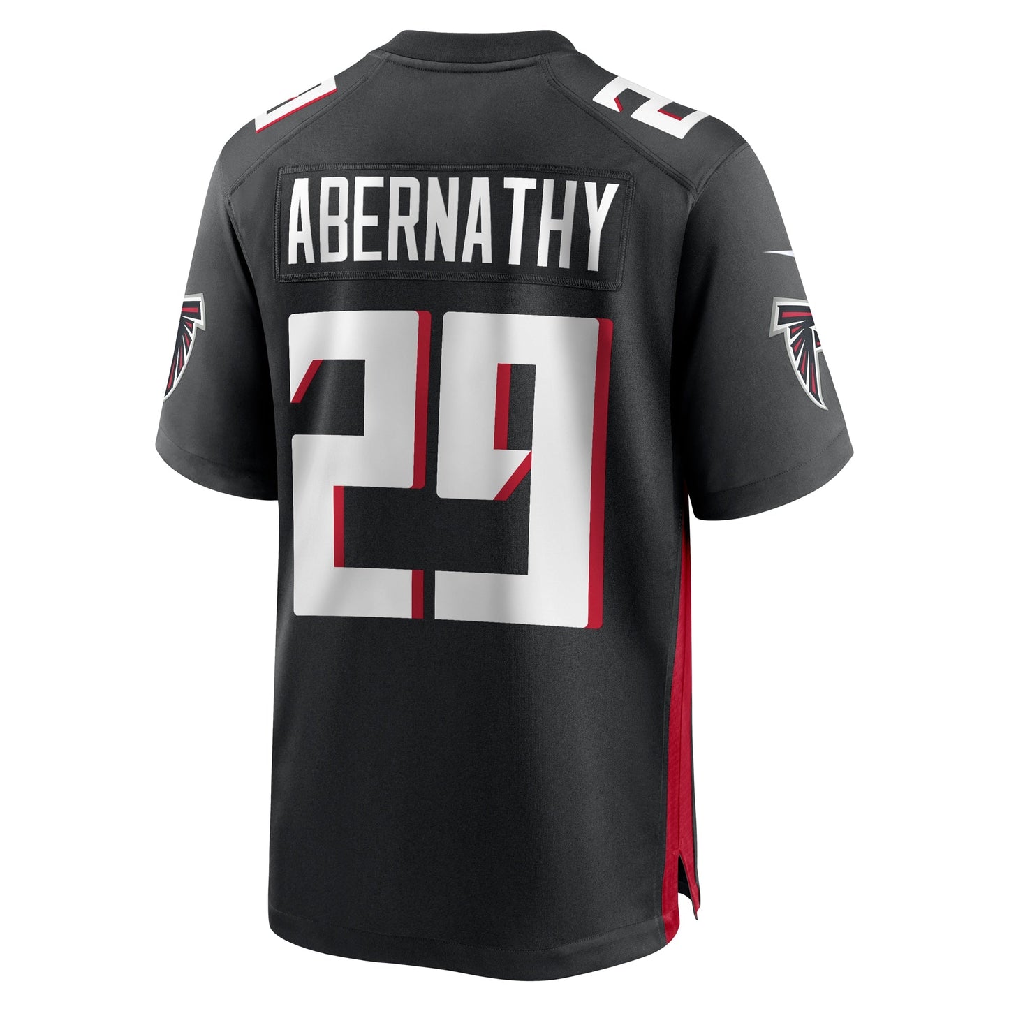 Micah Abernathy Atlanta Falcons Team Game Jersey - Black