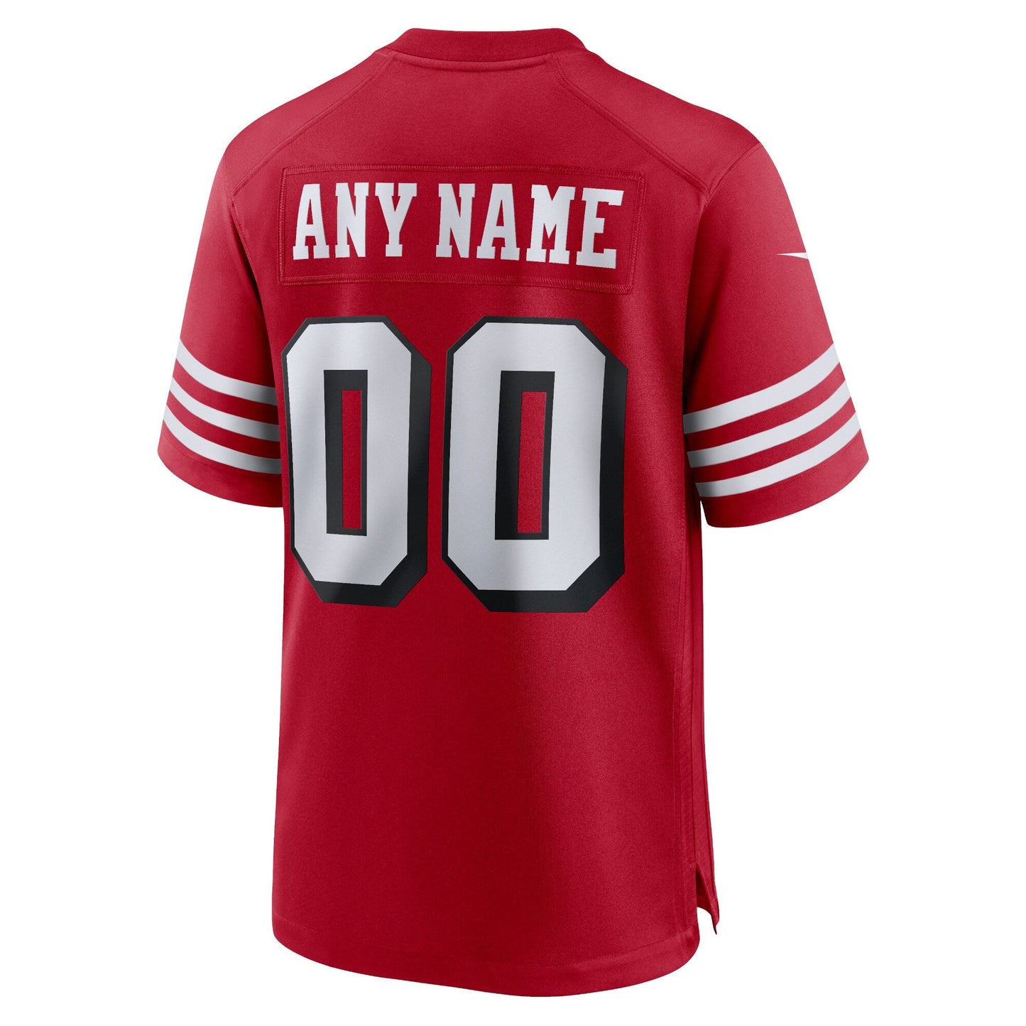 San Francisco 49ers Alternate Custom Game Jersey - Scarlet