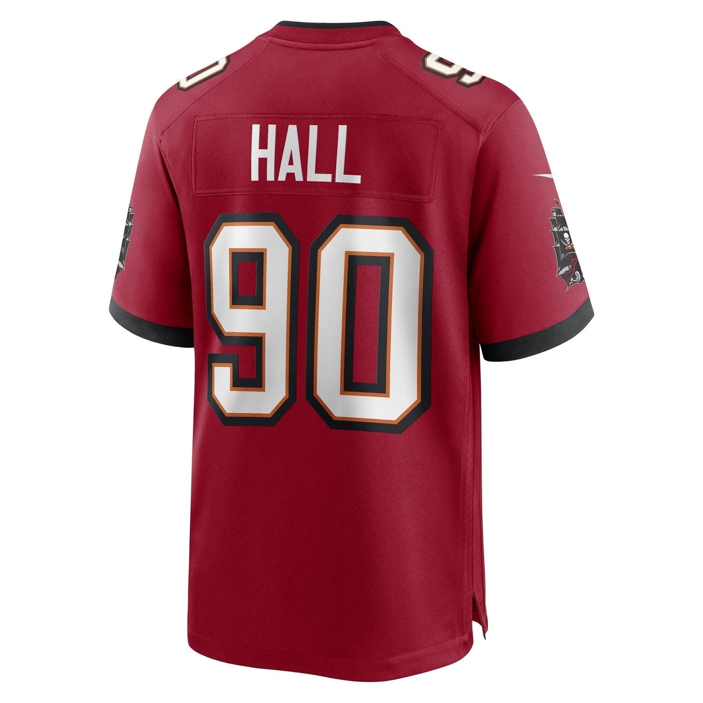 Logan Hall Tampa Bay Buccaneers Game Jersey - Red