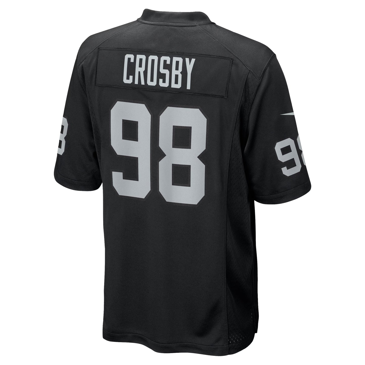 Las Vegas Raiders Maxx Crosby Black Game Jersey