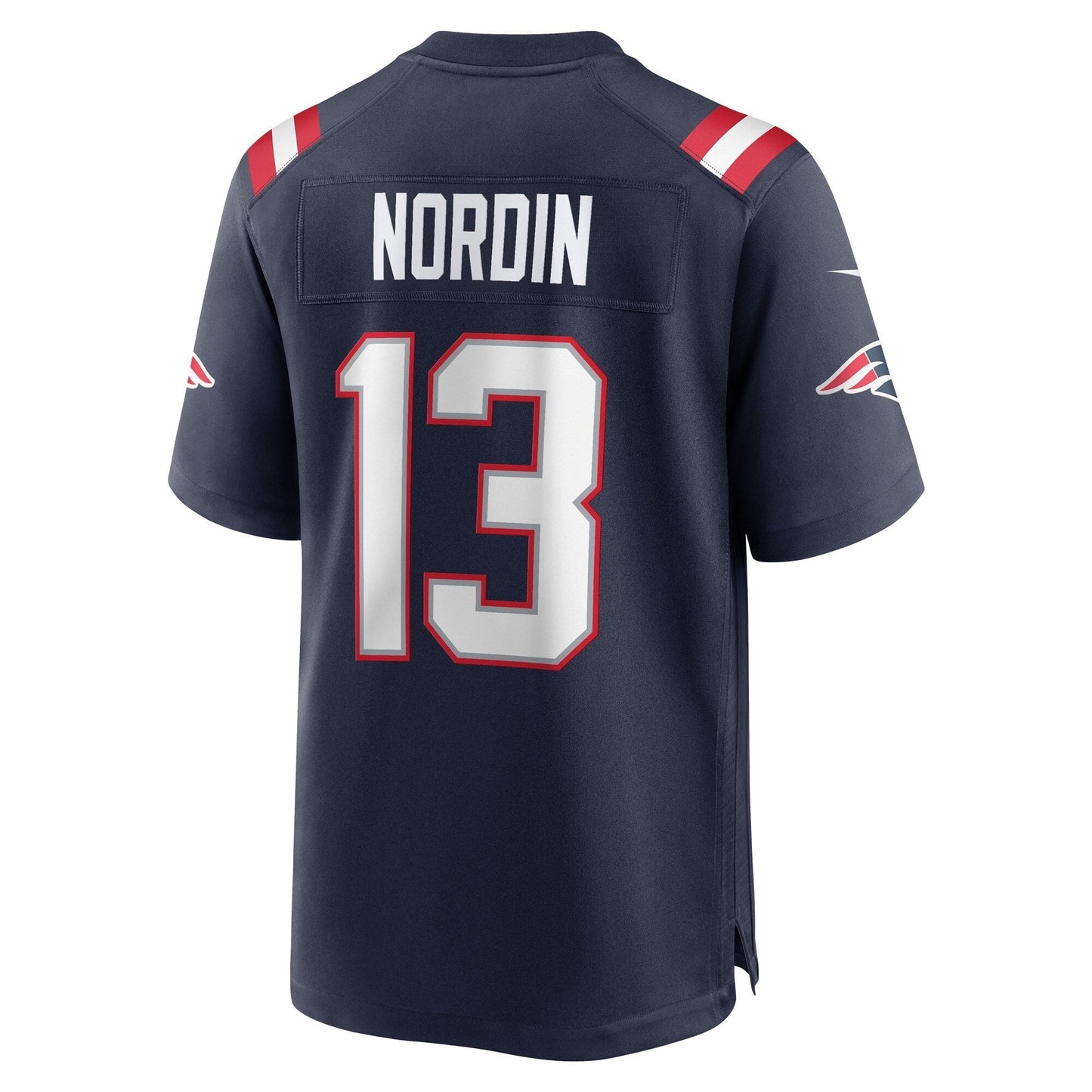 Quinn Nordin New England Patriots Game Jersey - Navy