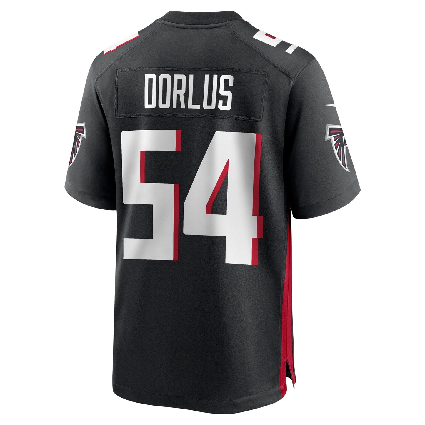 Brandon Dorlus Atlanta Falcons Team Game Jersey - Black