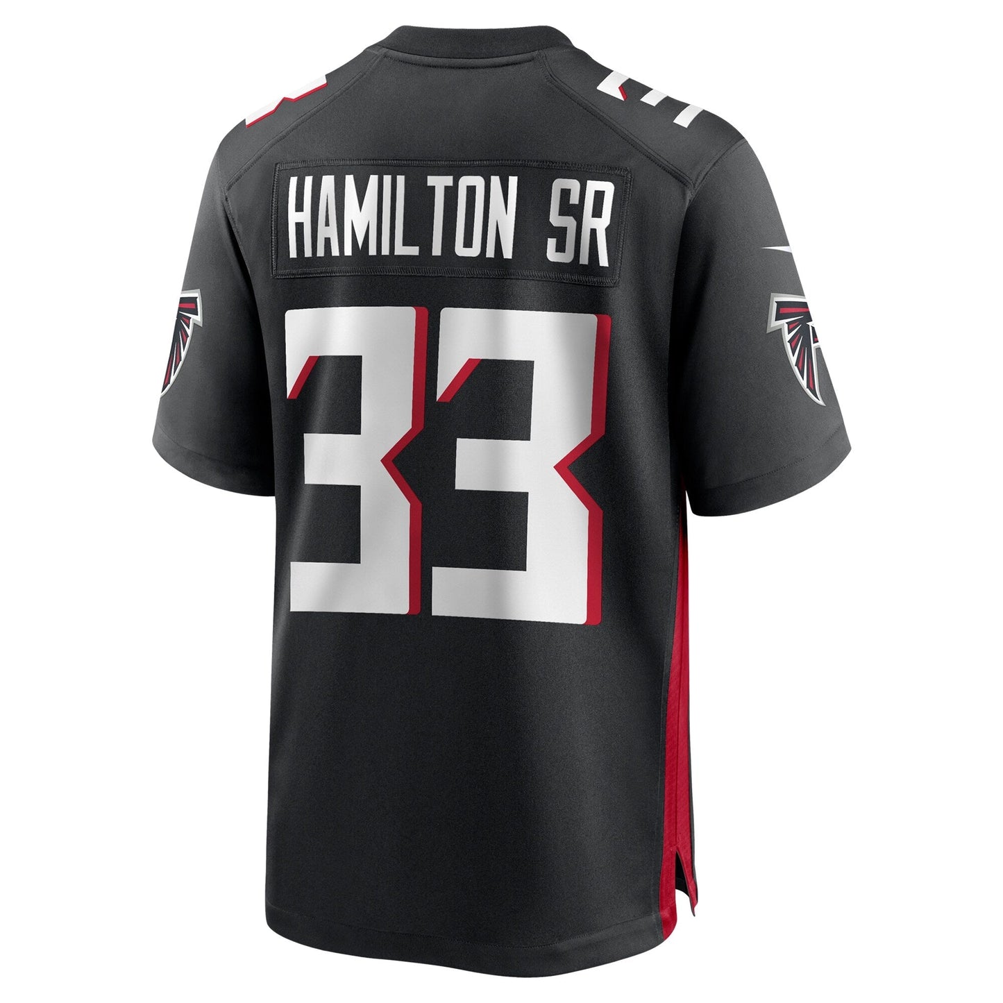 Antonio Hamilton Sr. Atlanta Falcons Team Game Jersey - Black