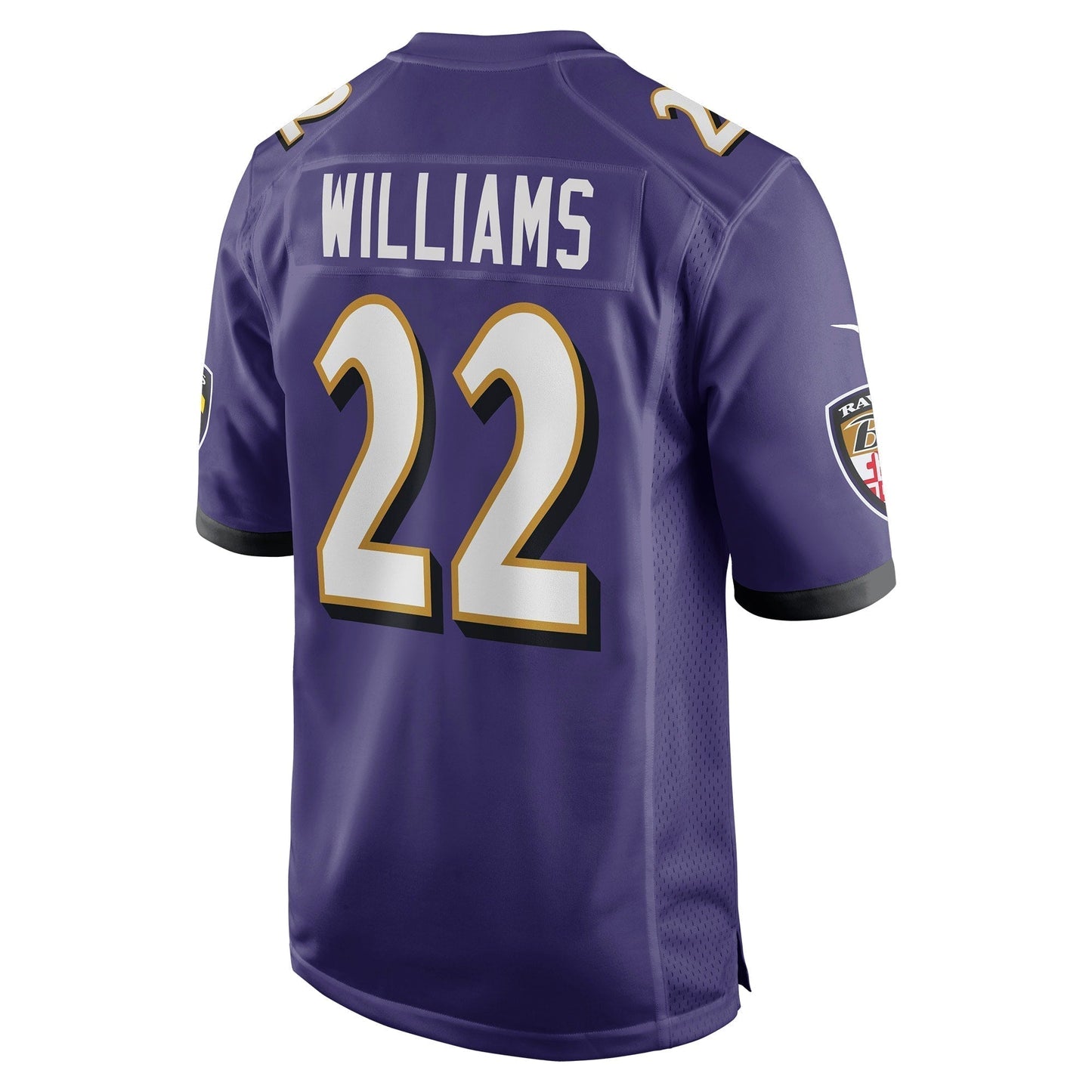 Damarion Williams Baltimore Ravens Game Jersey - Purple