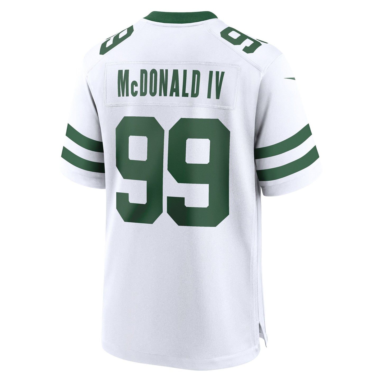 Will McDonald IV New York Jets Game Jersey - Legacy White