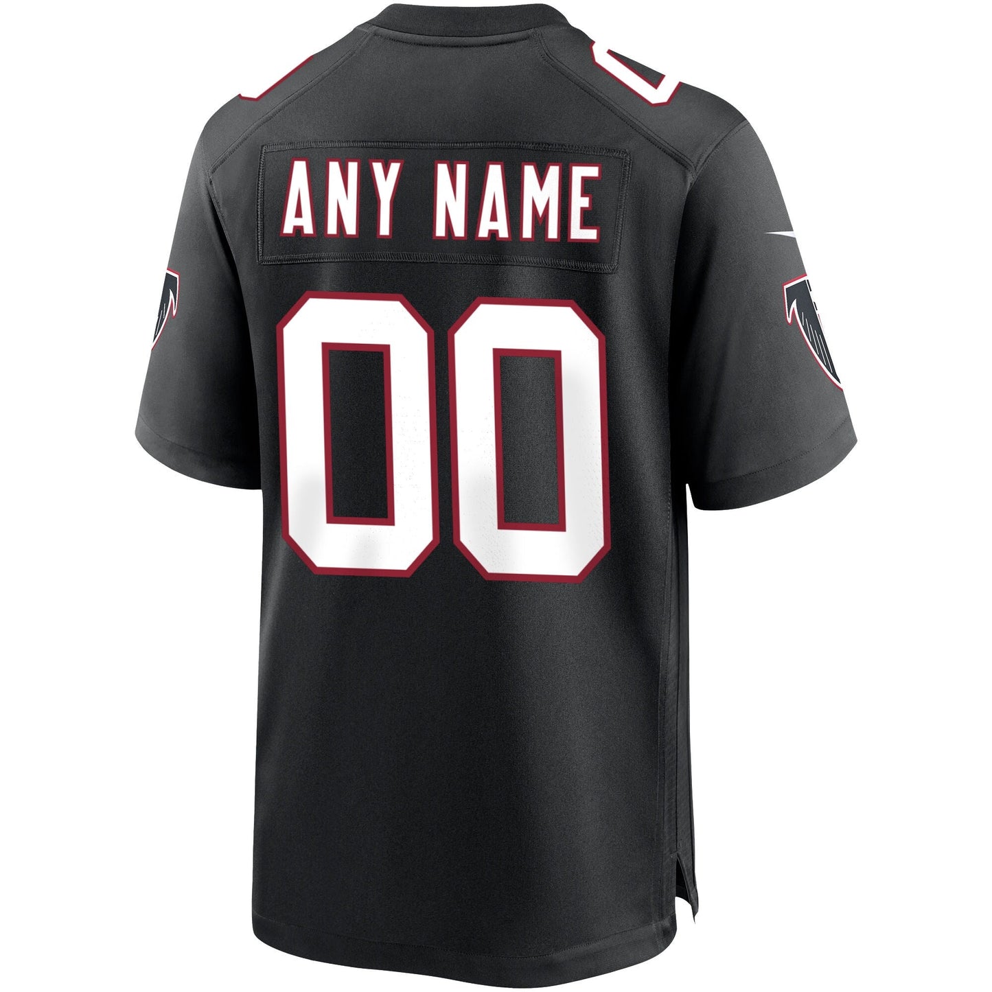Atlanta Falcons Throwback Custom Game Jersey - Black