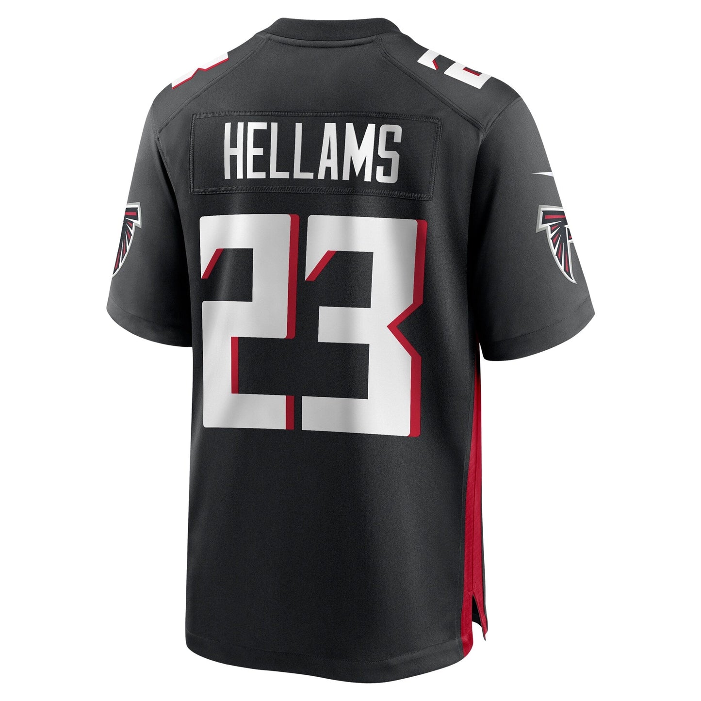DeMarcco Hellams Atlanta Falcons Team Game Jersey - Black