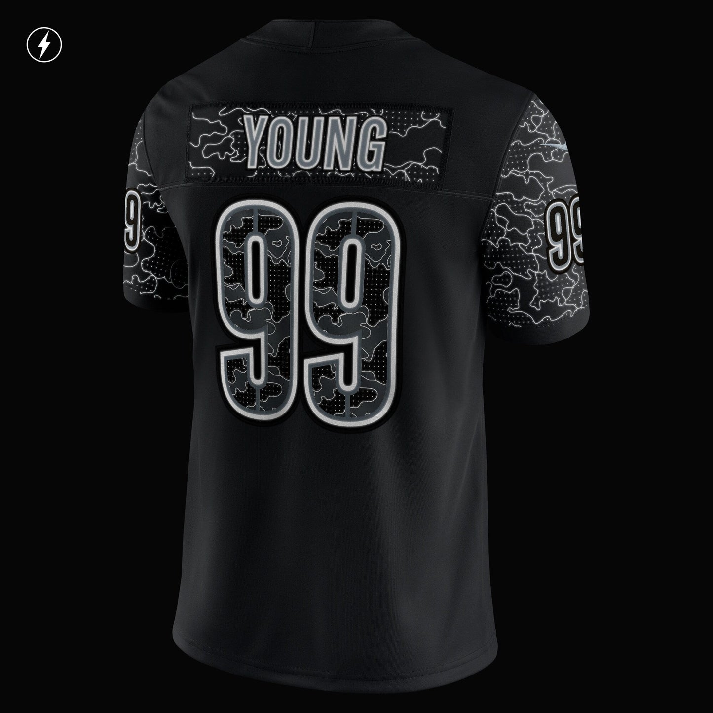 Chase Young Washington Commanders RFLCTV Limited Jersey - Black