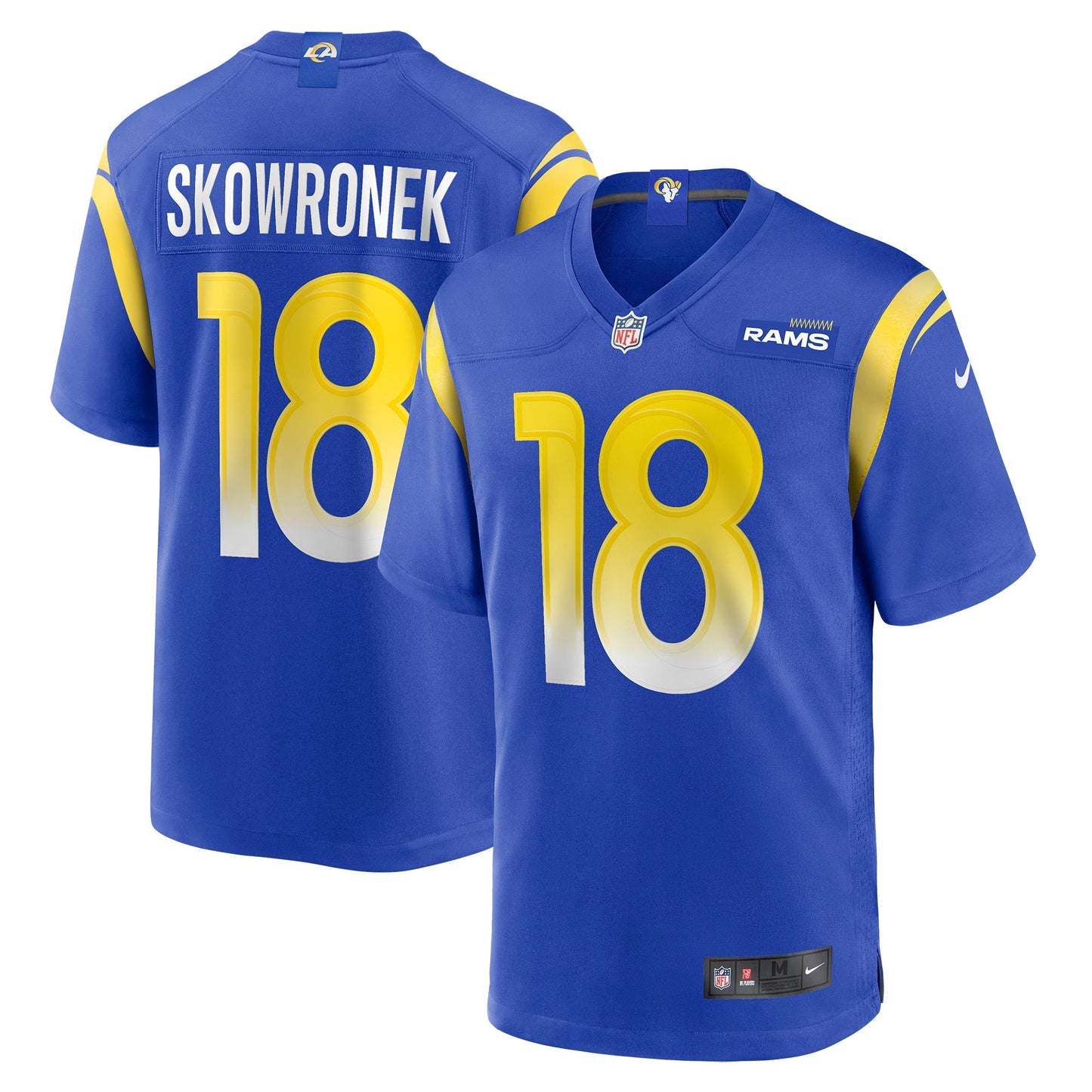 Los Angeles Rams Ben Skowronek Royal Game Jersey
