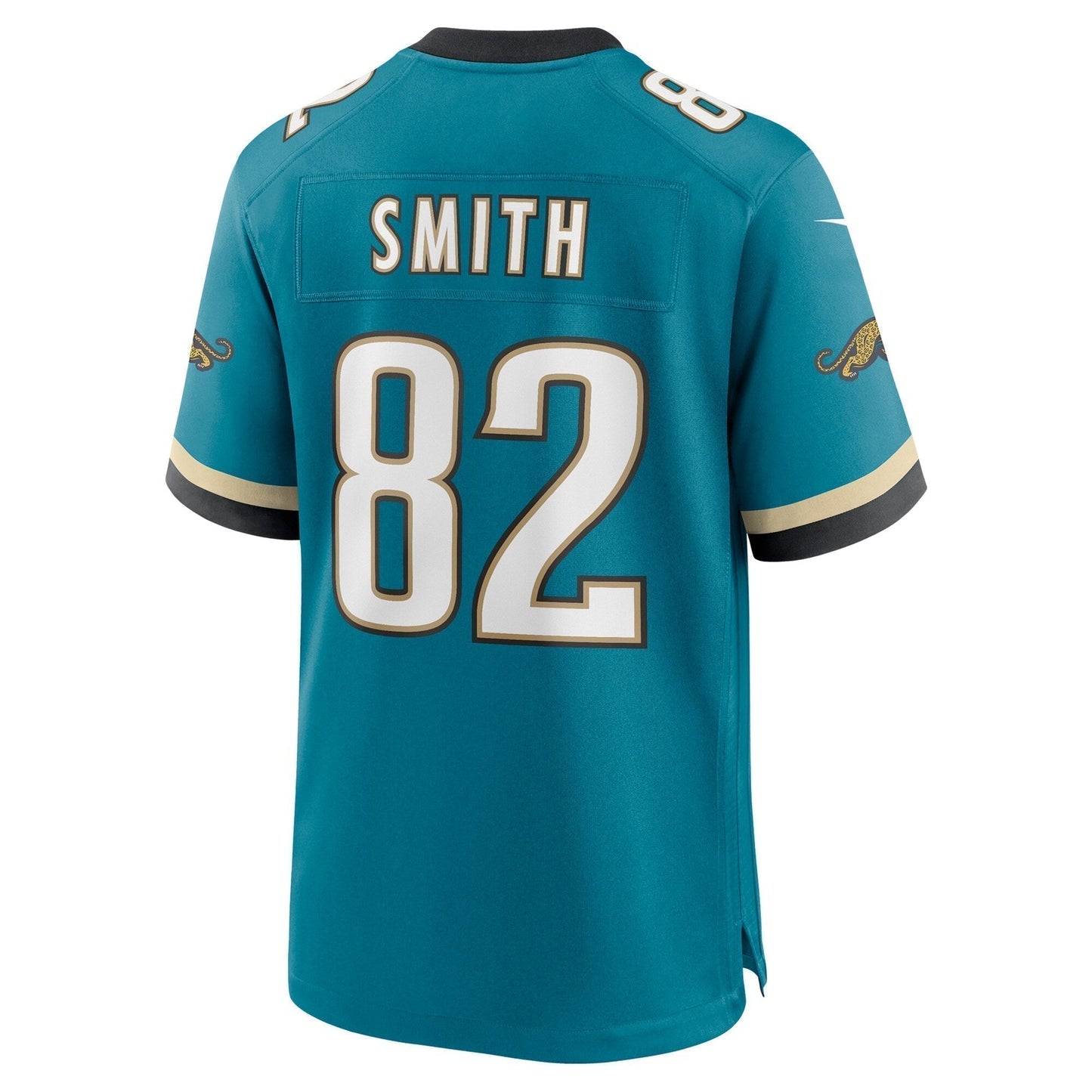 Jimmy Smith Jacksonville Jaguars Prowler Throwback Retired Game Jersey - Teal