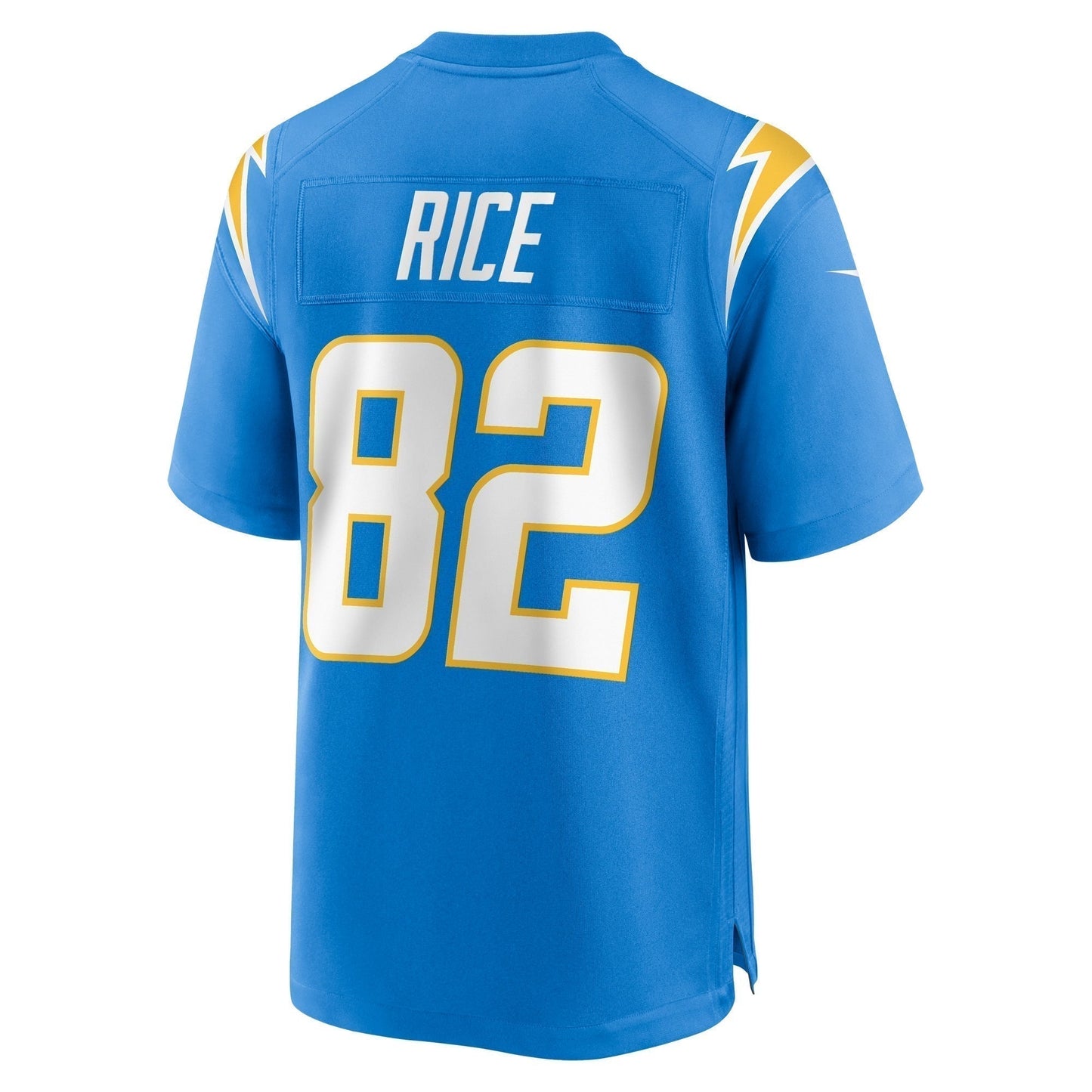 Brenden Rice Los Angeles Chargers Team Game Jersey - Powder Blue