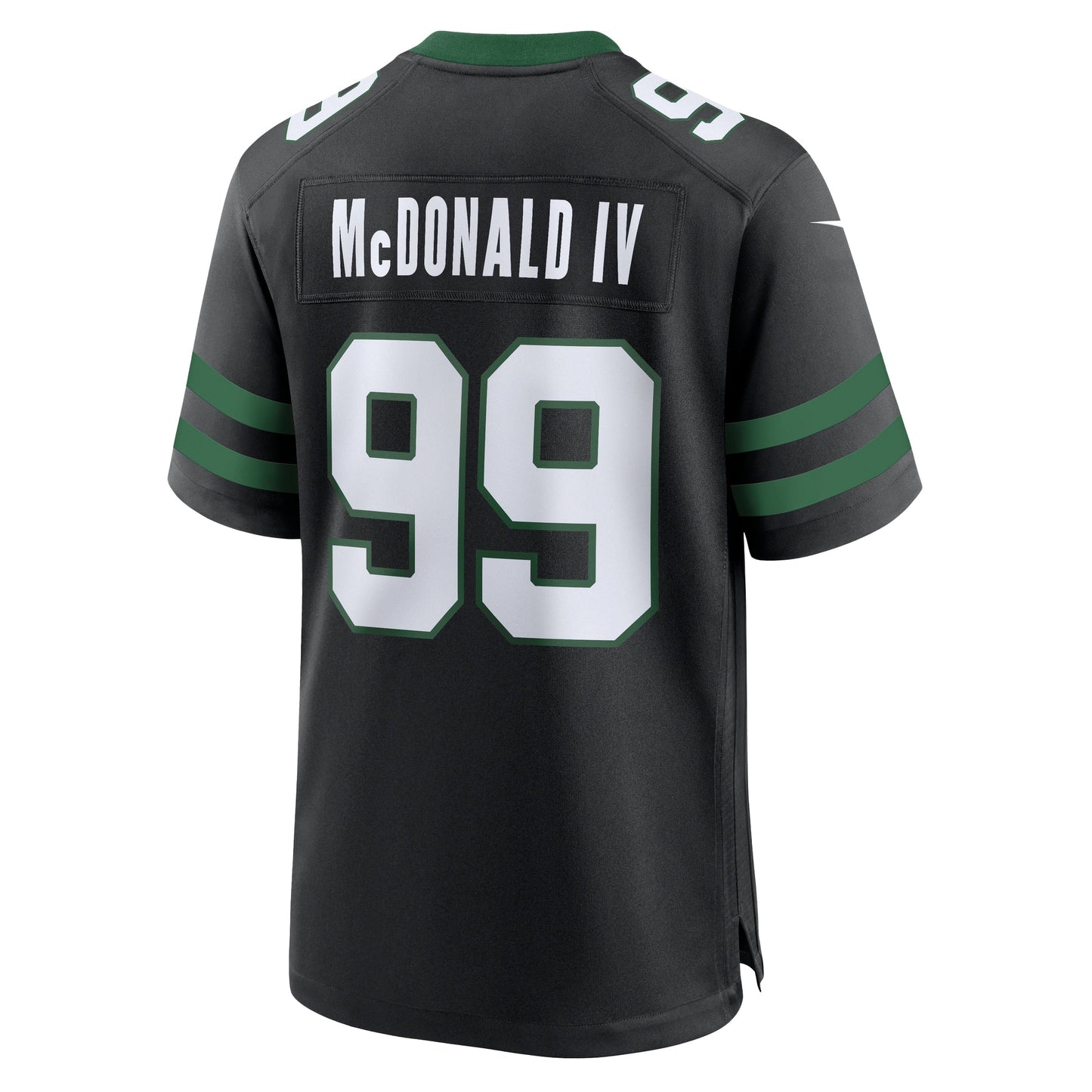 Will McDonald IV New York Jets Alternate Game Jersey - Legacy Black