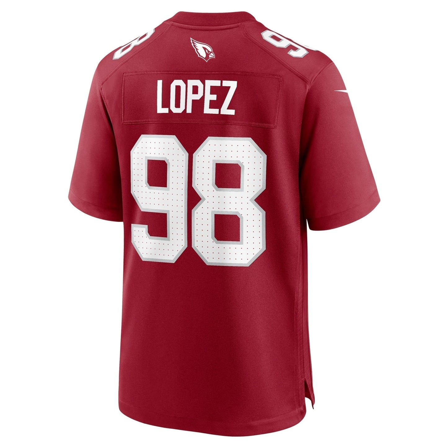 Roy Lopez Arizona Cardinals Team Game Jersey - Cardinal