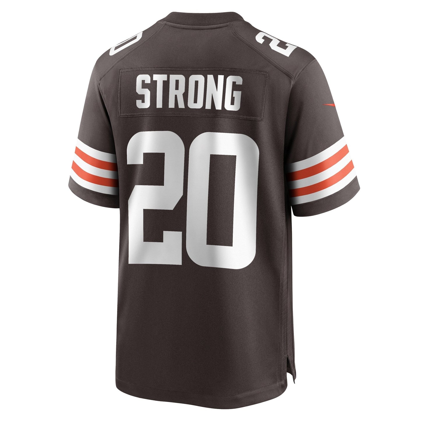 Pierre Strong Jr. Cleveland Browns Team Game Jersey - Brown