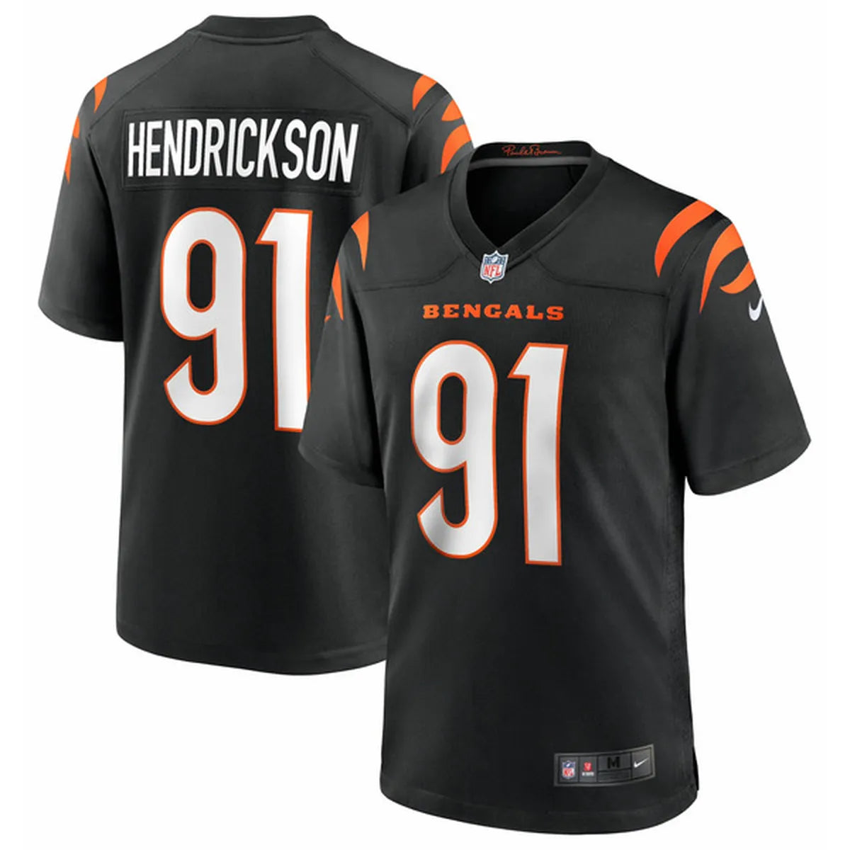 Men's Cincinnati Bengals Trey Hendrickson #91 Game Jersey