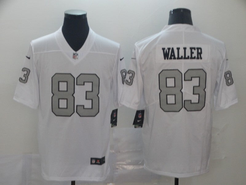 Men's Las Vegas Raiders Darren Waller White Game Player Jersey