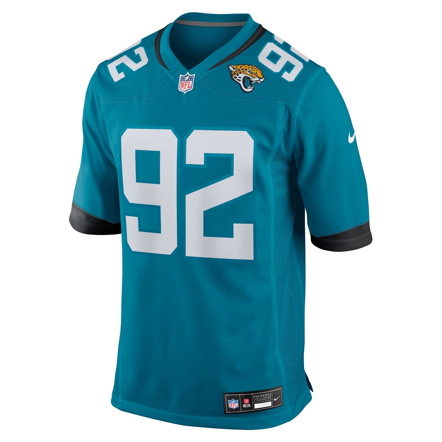 Jacksonville Jaguars Danny Striggow Teal Team Game Jersey