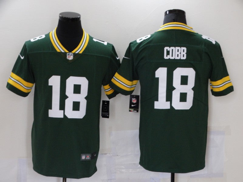 Men's Green Bay Packers Randall Cobb Green Game Jersey