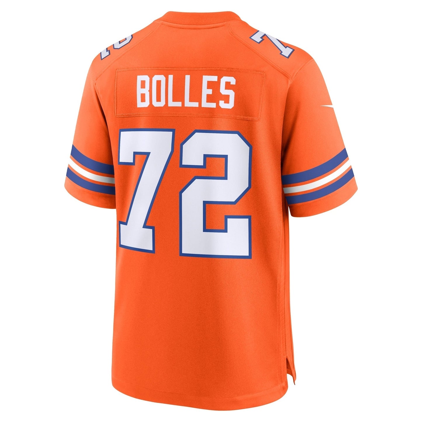 Garrett Bolles Denver Broncos Mile High Collection 1977 Throwback Game Jersey - Orange