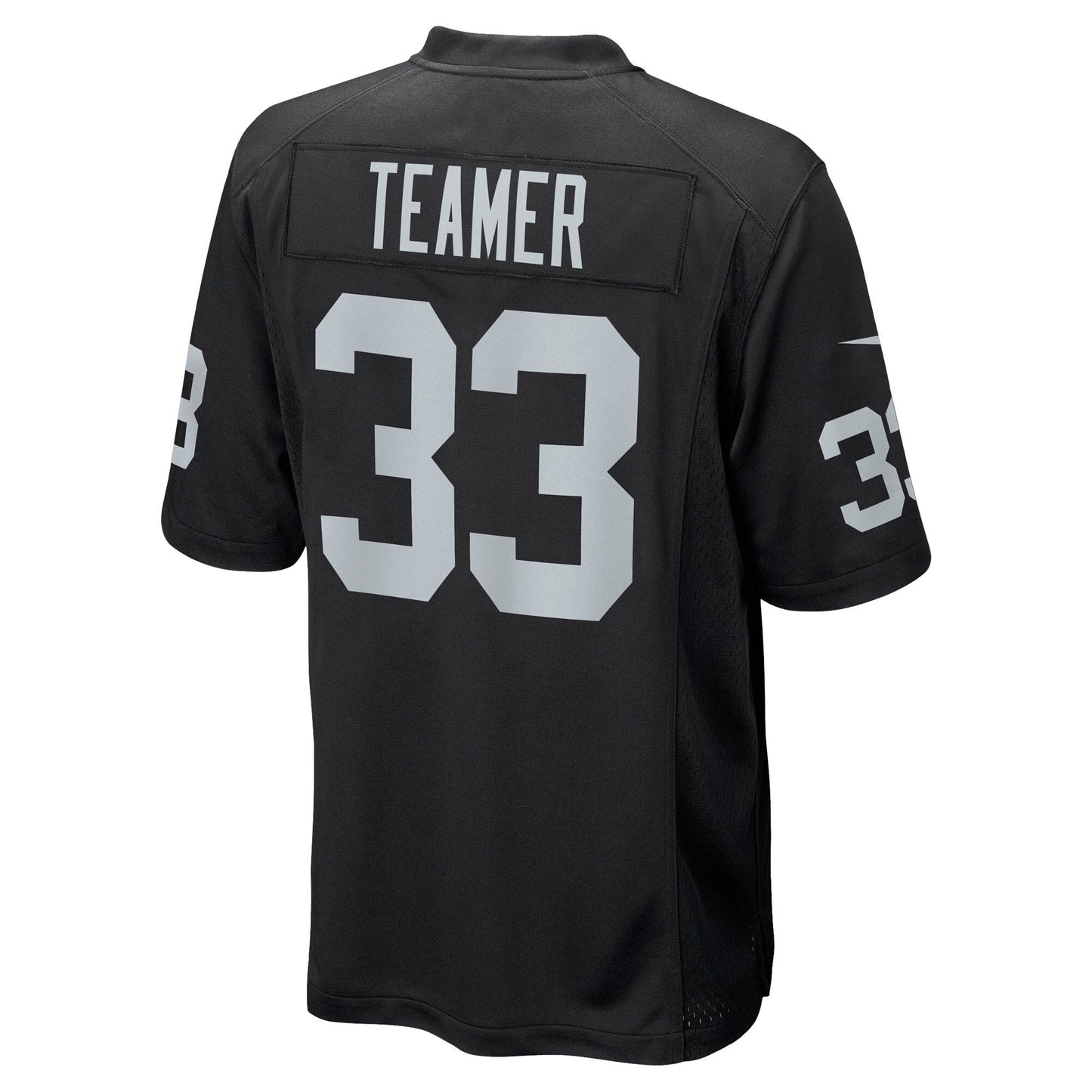 Roderic Teamer Las Vegas Raiders Game Jersey - Black