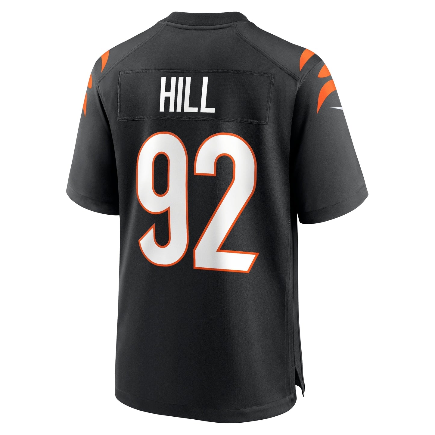 B.J. Hill Cincinnati Bengals Game Jersey - Black