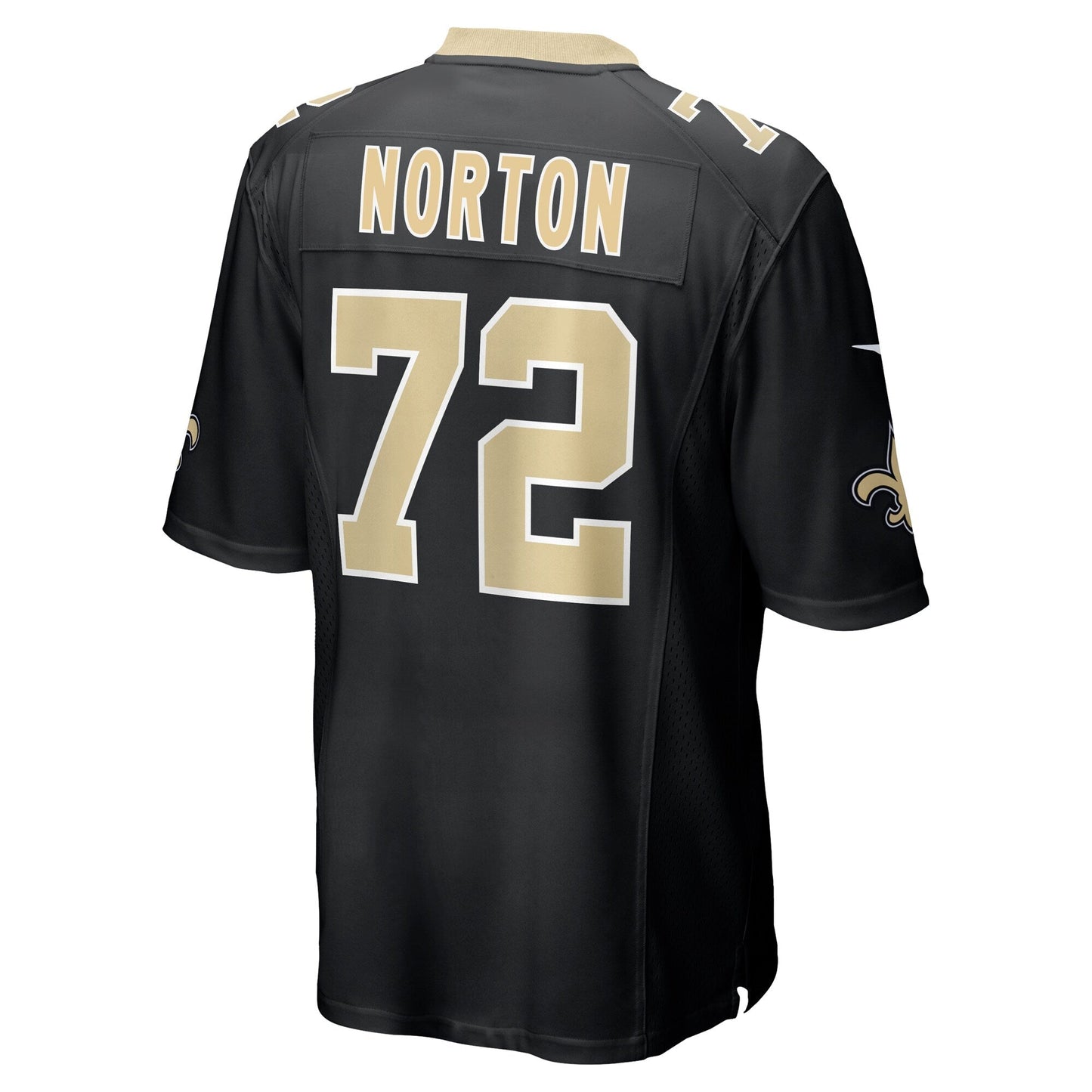 Storm Norton New Orleans Saints Game Jersey - Black