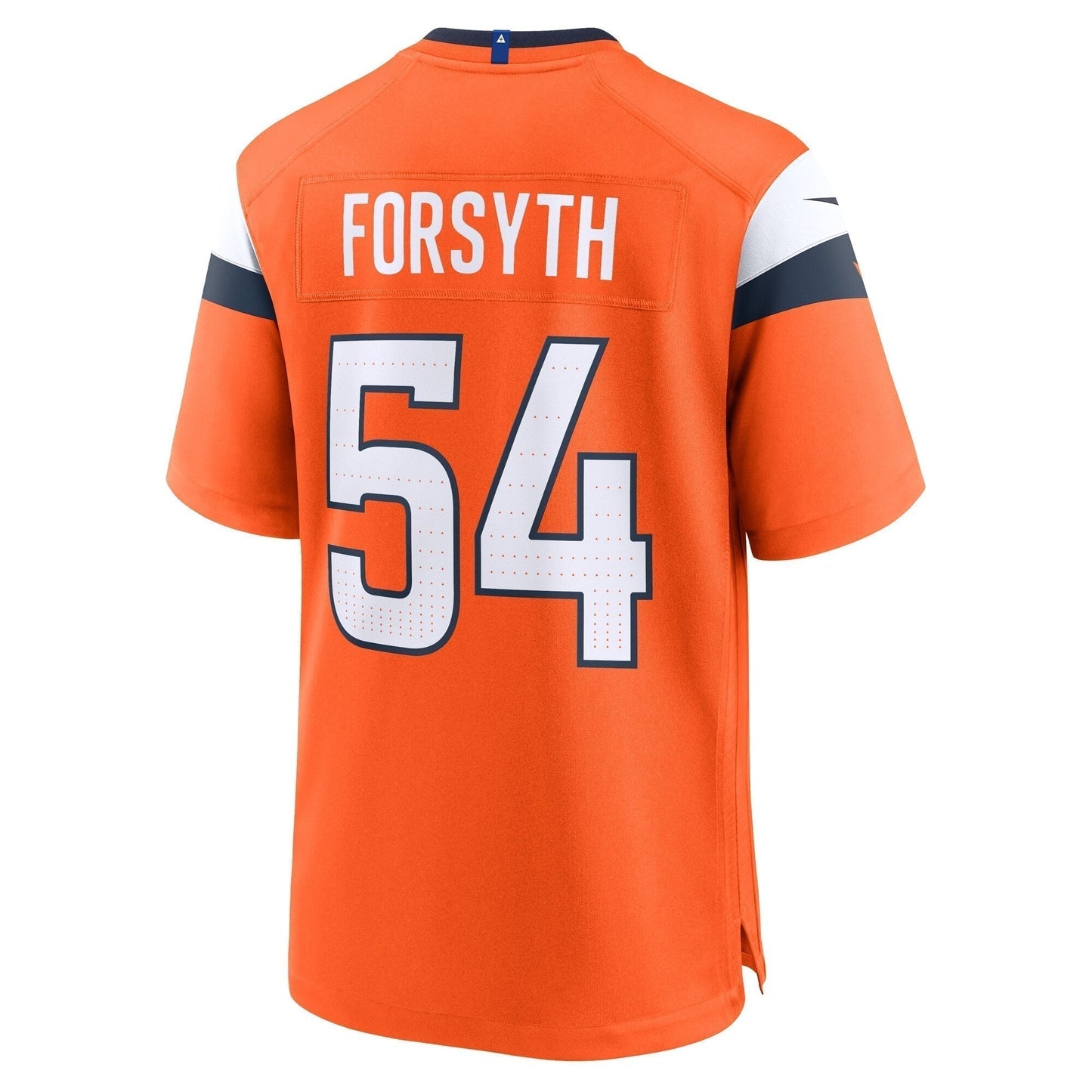 Alex Forsyth Denver Broncos Team Game Jersey - Orange