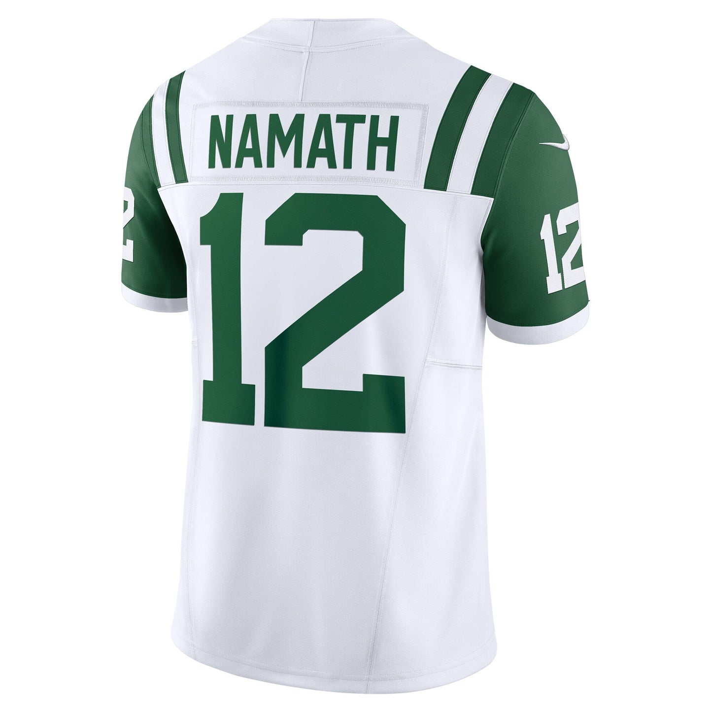 Joe Namath New York Jets Classic Alternate Vapor F.U.S.E. Retired Limited Jersey - White