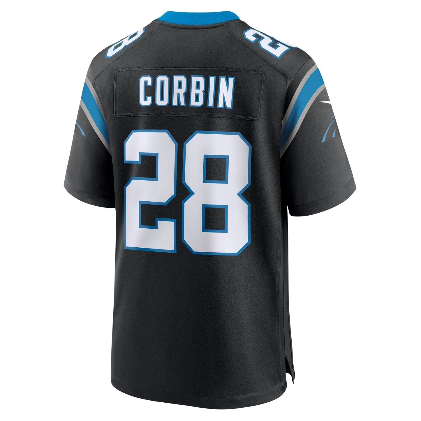 Jashaun Corbin Carolina Panthers Team Game Jersey - Black