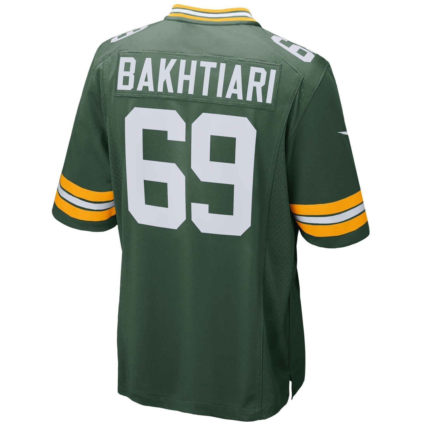 David Bakhtiari Green Bay Packers Game Jersey - Green
