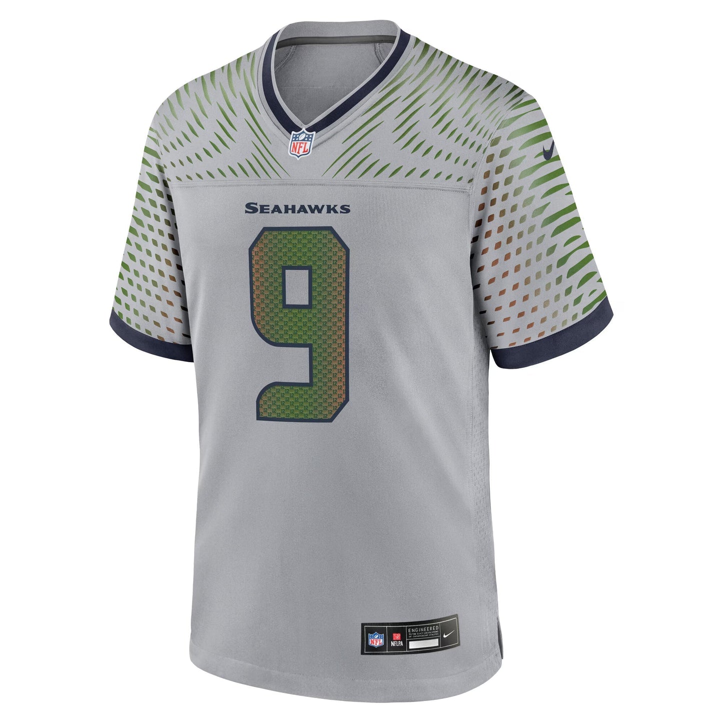 Seattle Seahawks Kenneth Walker III Wolf Gray 2025 Rivalries Collection Game Jersey