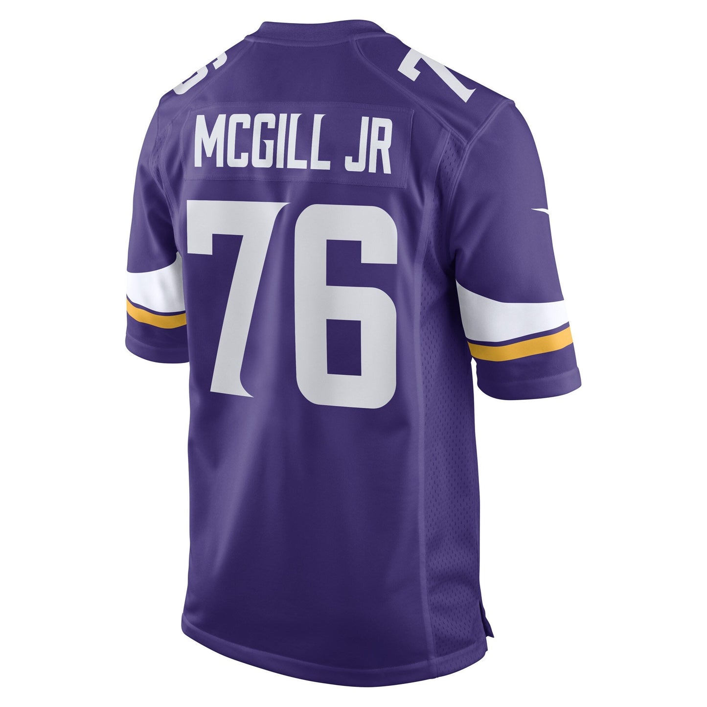 T.Y. McGill Jr. Minnesota Vikings Game Jersey - Purple