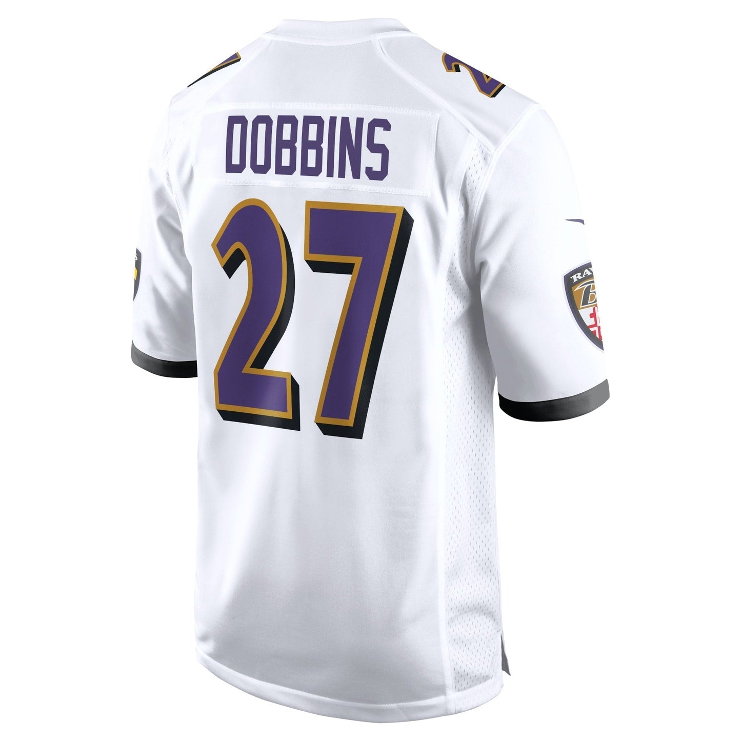 J.K. Dobbins Baltimore Ravens Game Jersey - White