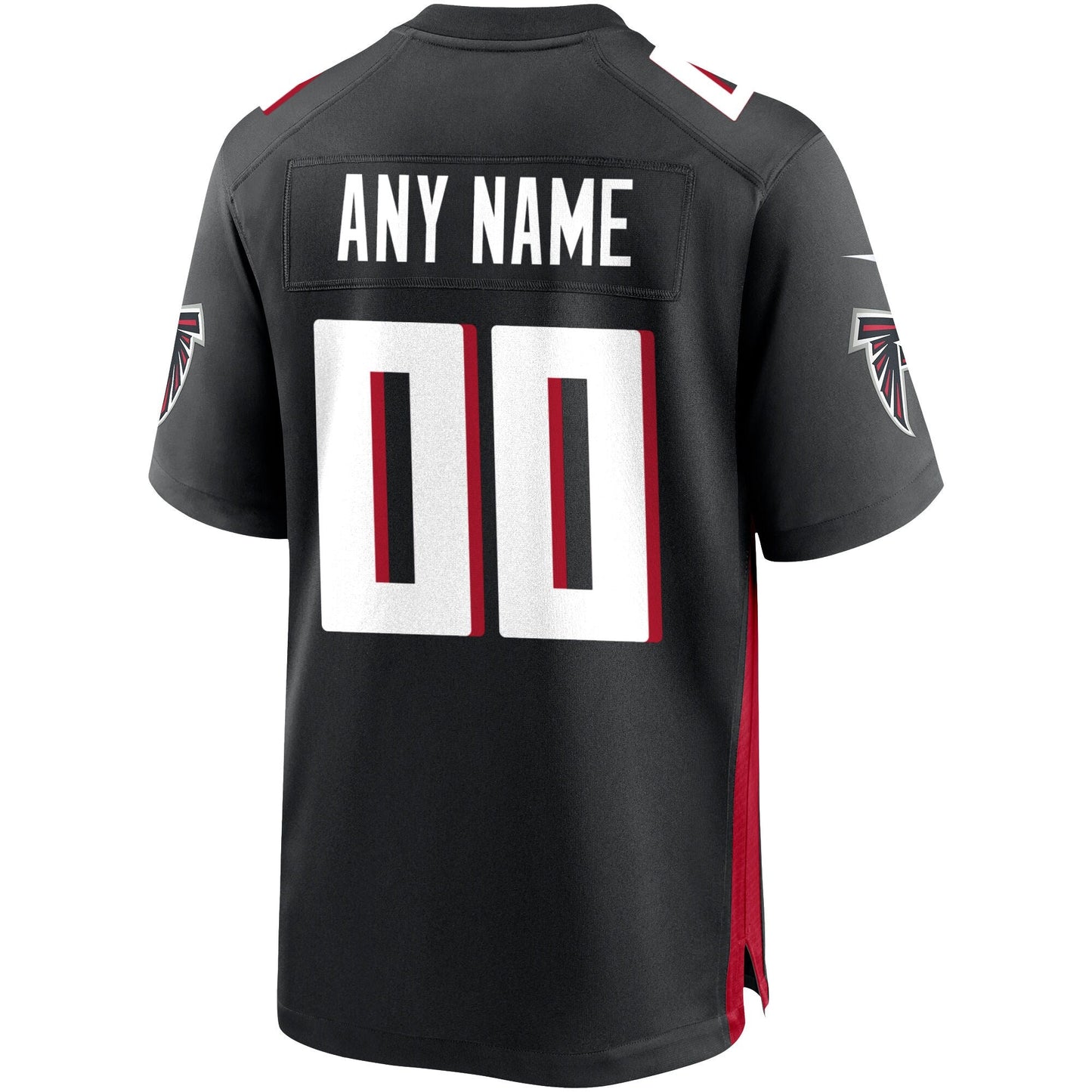 Atlanta Falcons Custom Game Jersey - Black