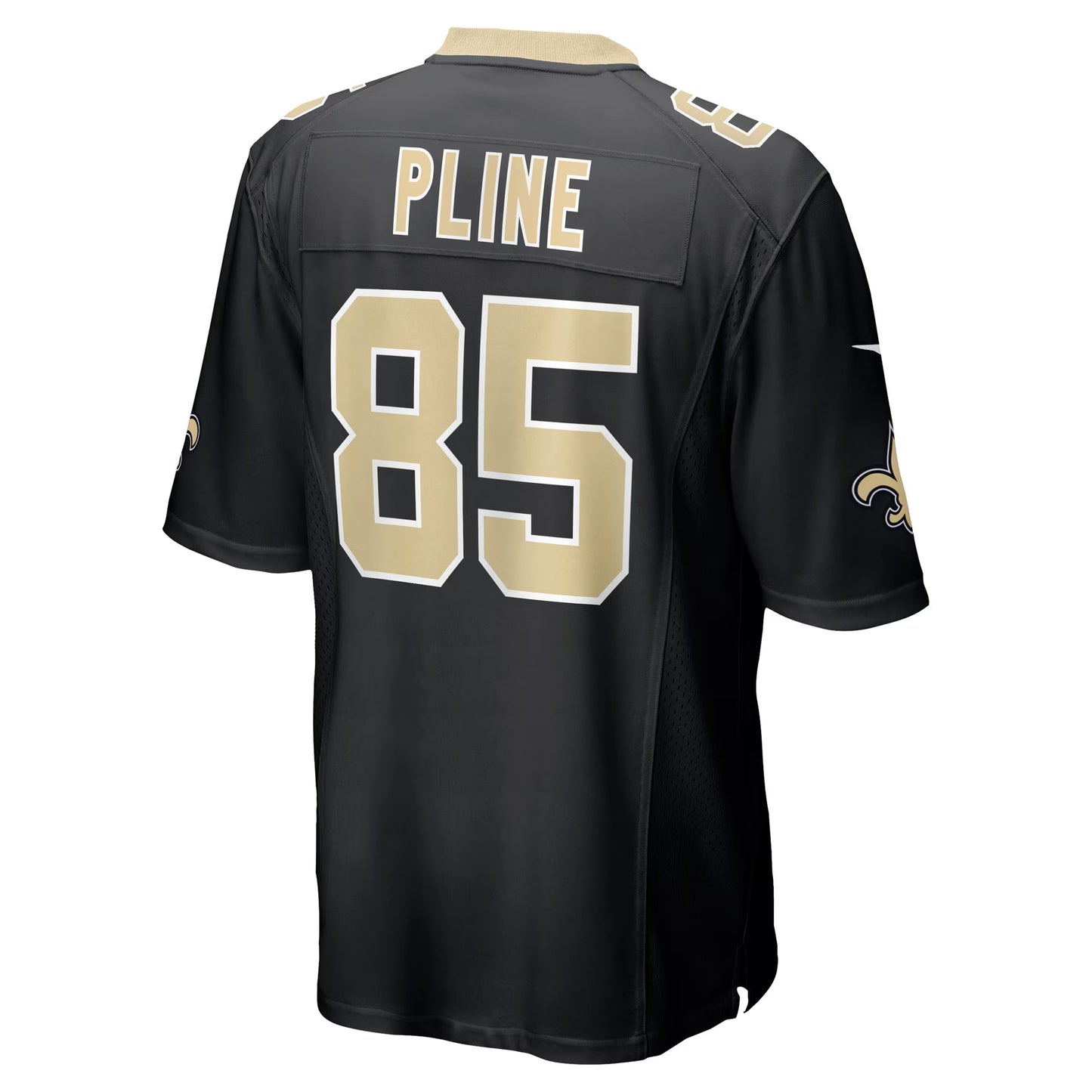 New Orleans Saints Mason Pline Black Team Game Jersey
