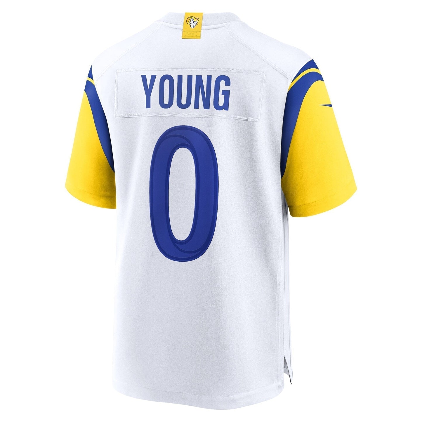 Byron Young Los Angeles Rams Team Game Jersey - White
