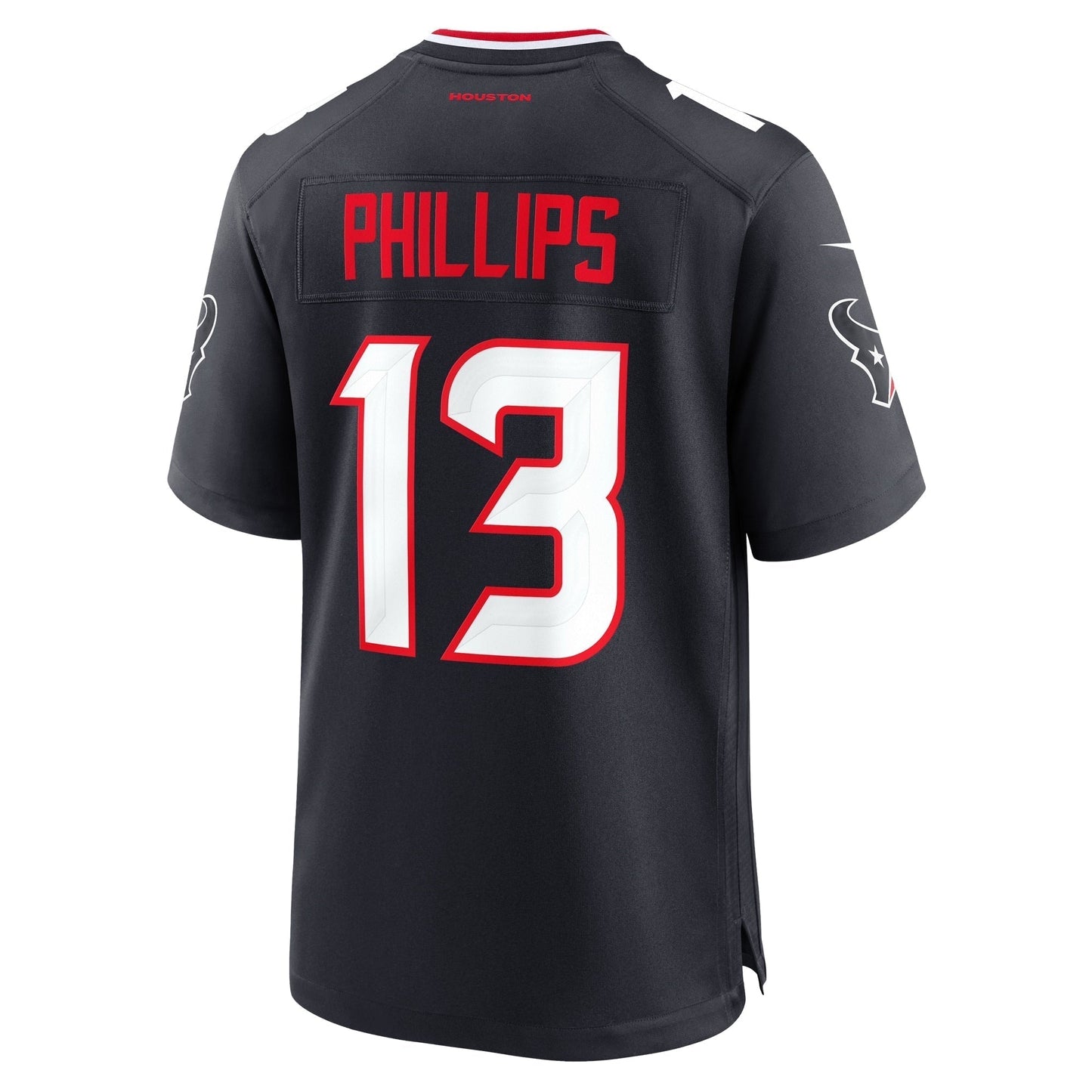 DelShawn Phillips Houston Texans Team Game Jersey - Navy