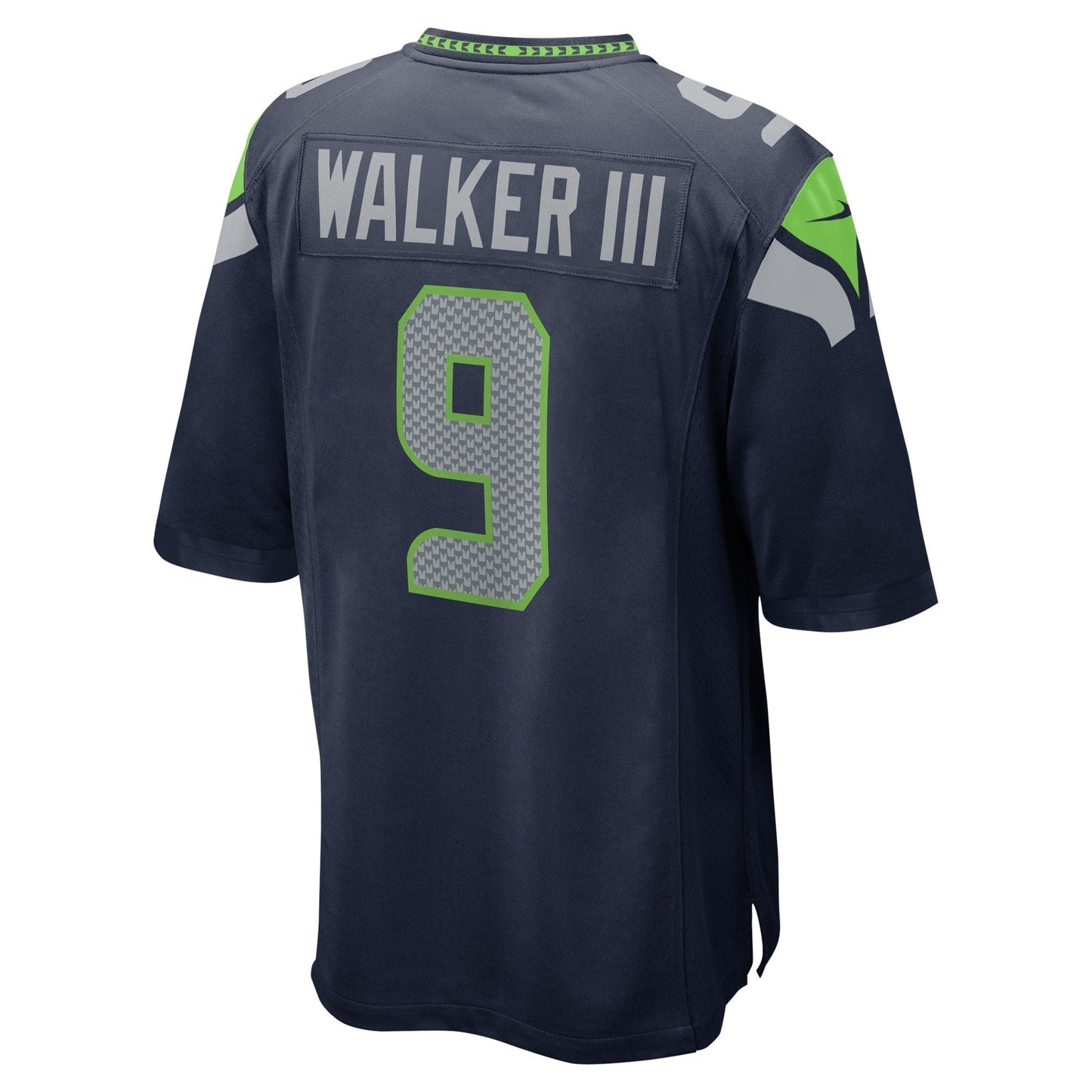 Kenneth Walker III Seattle Seahawks Game Jersey - Navy