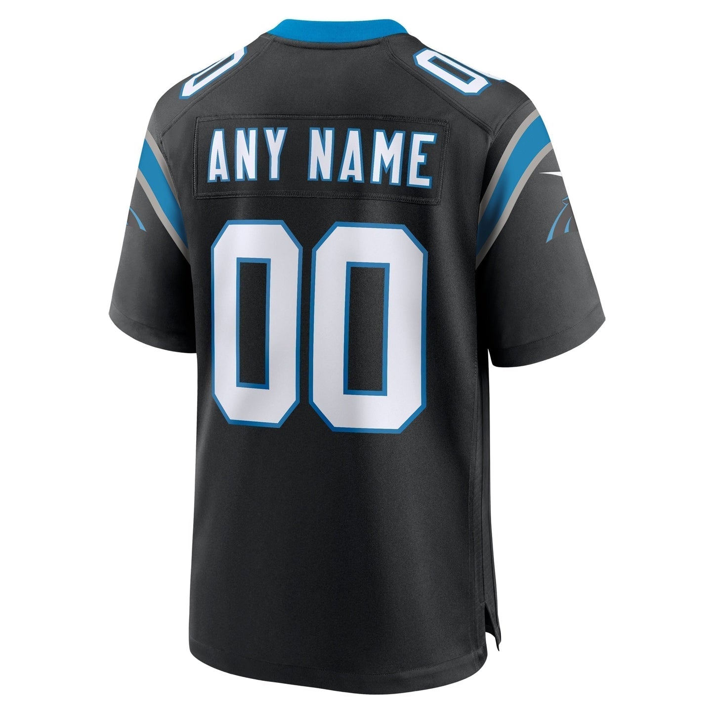 Carolina Panthers Custom Game Jersey - Black