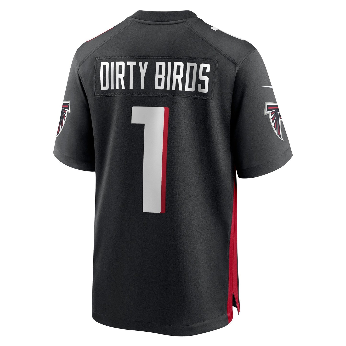 Dirty Birds Atlanta Falcons Game Jersey - Black