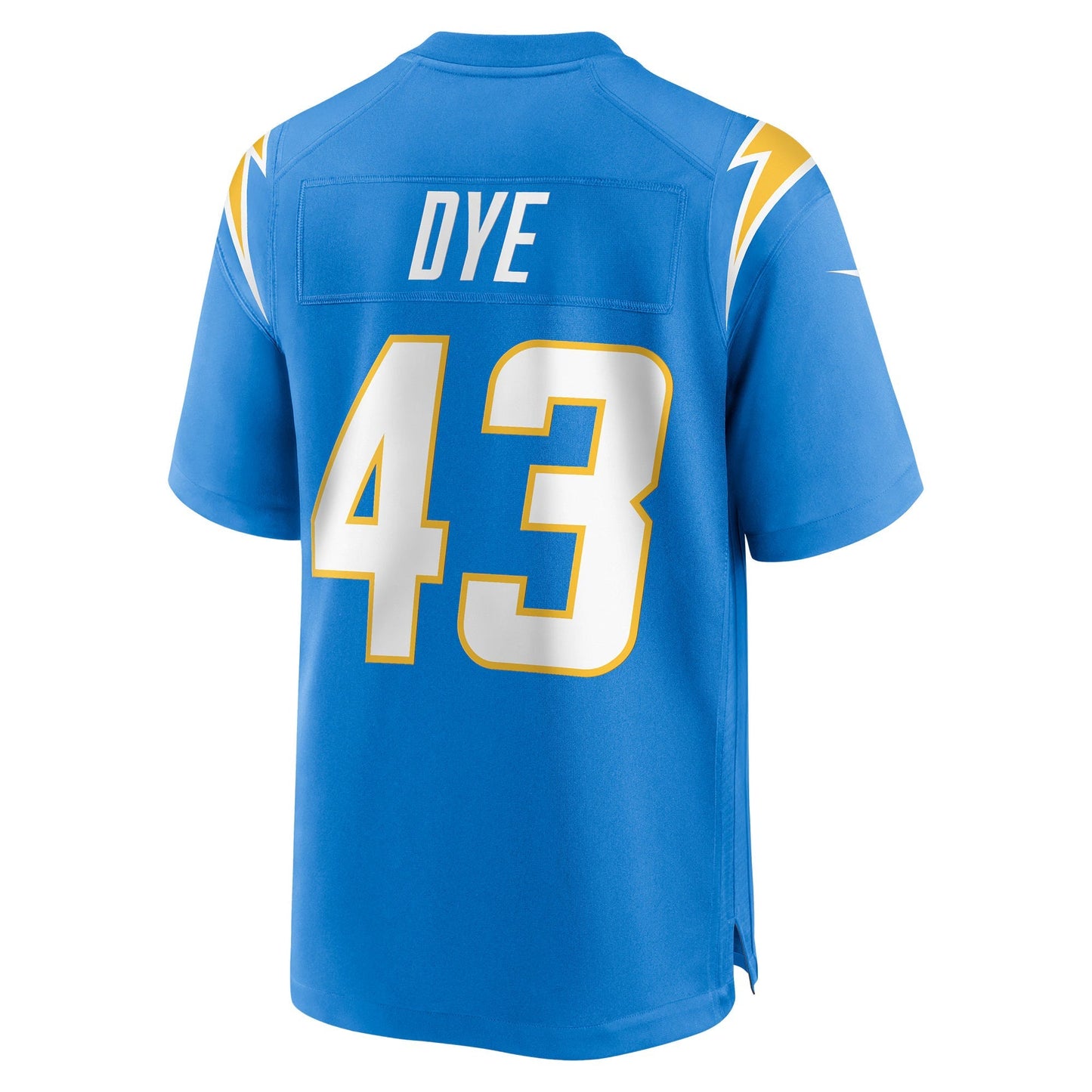 Los Angeles Chargers Troy Dye Powder Blue Game Jersey
