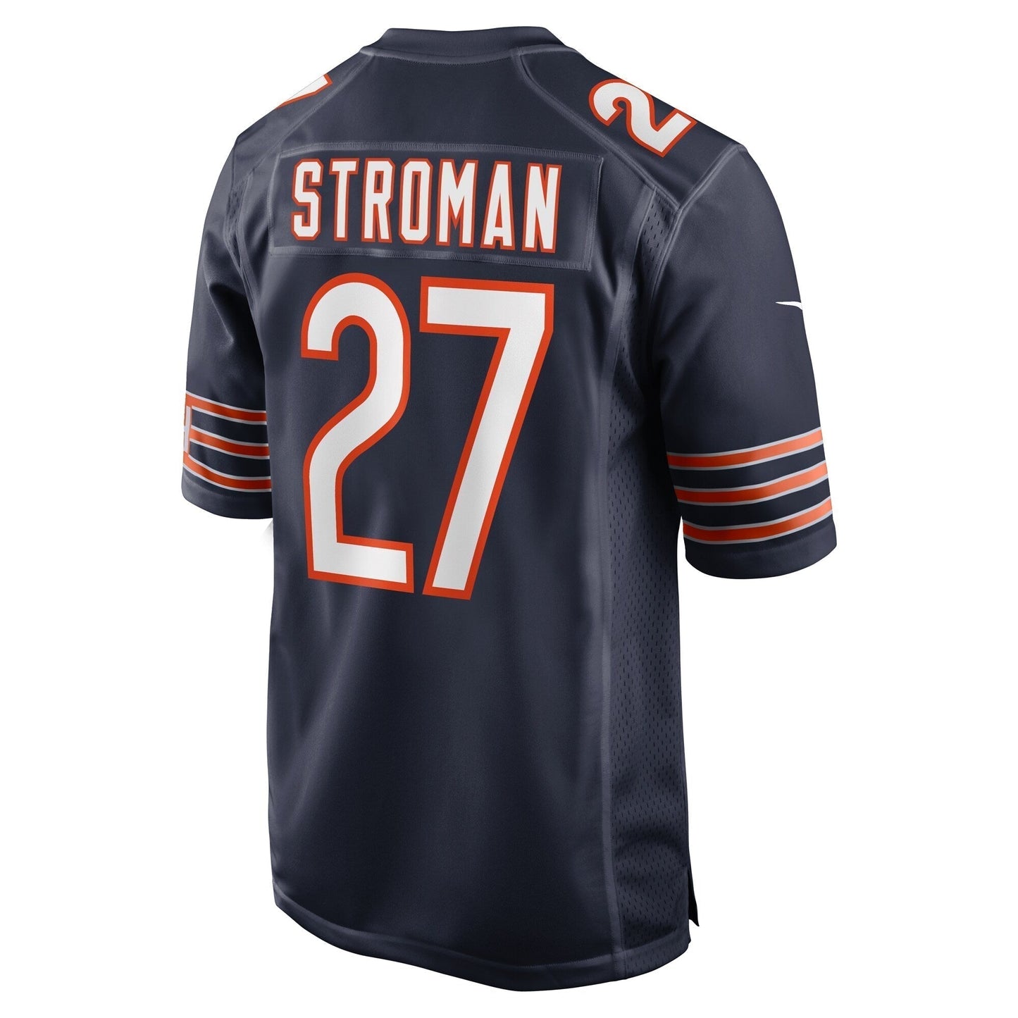 Greg Stroman Chicago Bears Team Game Jersey - Navy