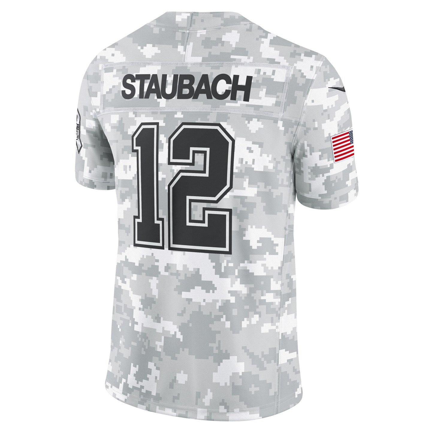 Roger Staubach Dallas Cowboys 2024 Salute to Service Retired Limited Jersey - Arctic Camo