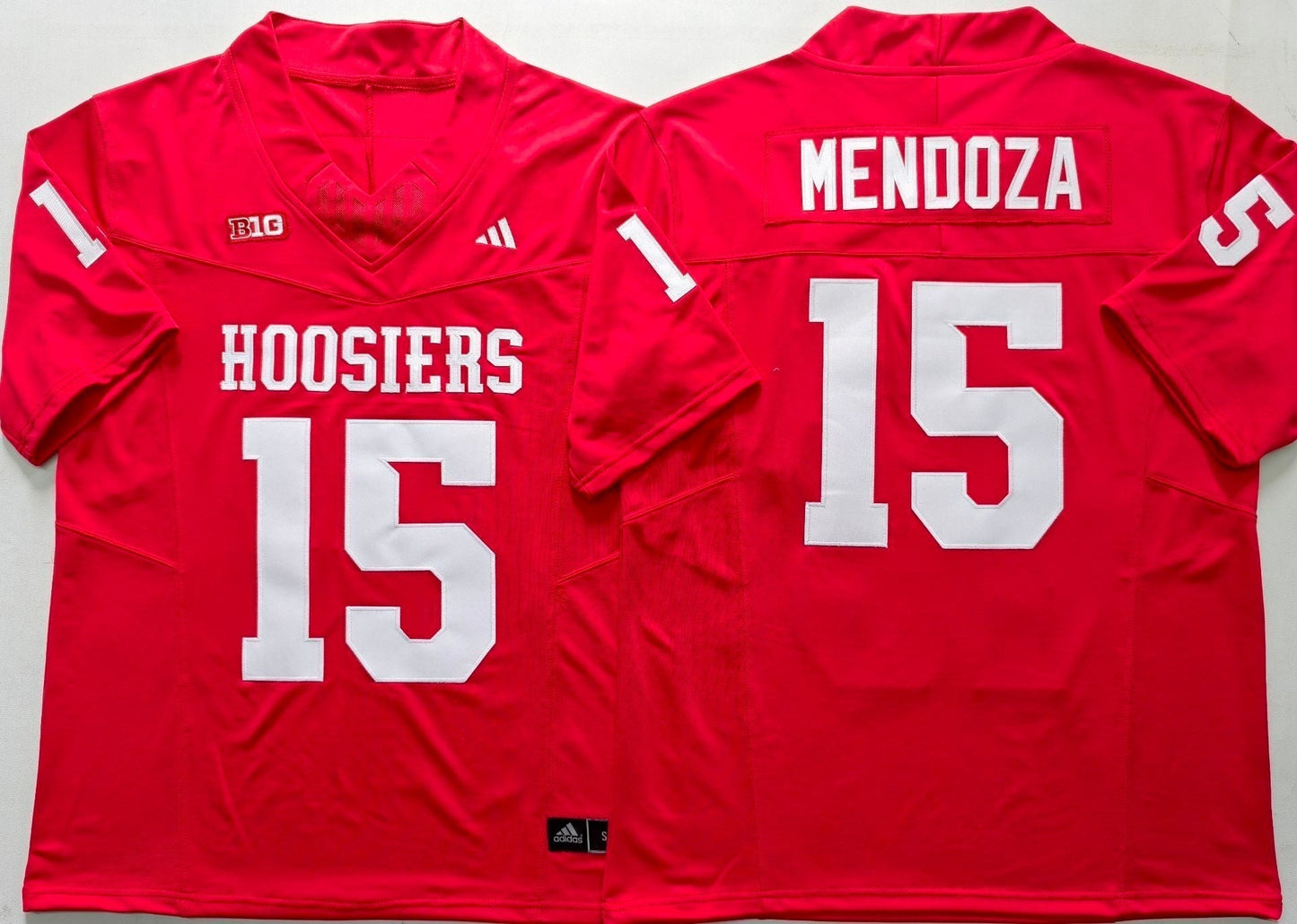 Men's Indiana Hoosiers Fernando Mendoza #15 Red Jersey
