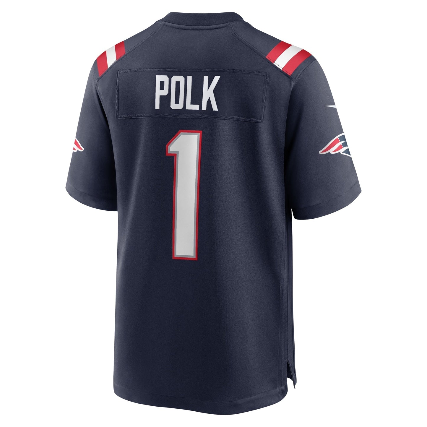 Ja'Lynn Polk New England Patriots Team Game Jersey - Navy