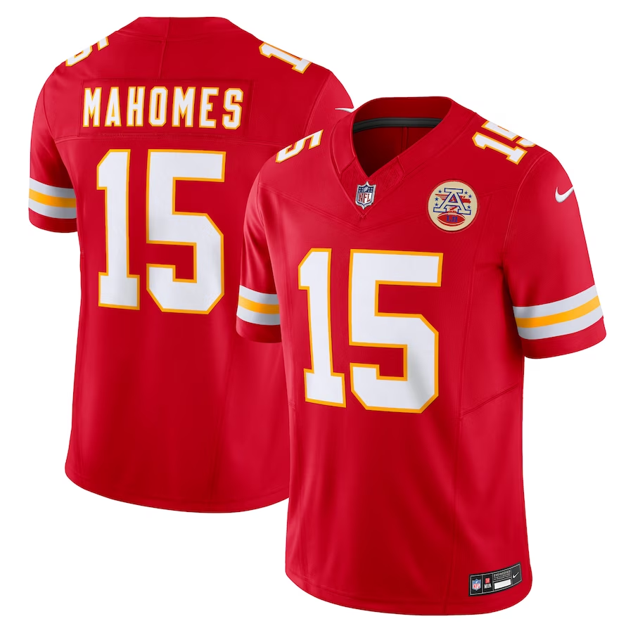 Kansas City 15# Patrick Mahomes Vapor F.U.S.E. Limited Jersey