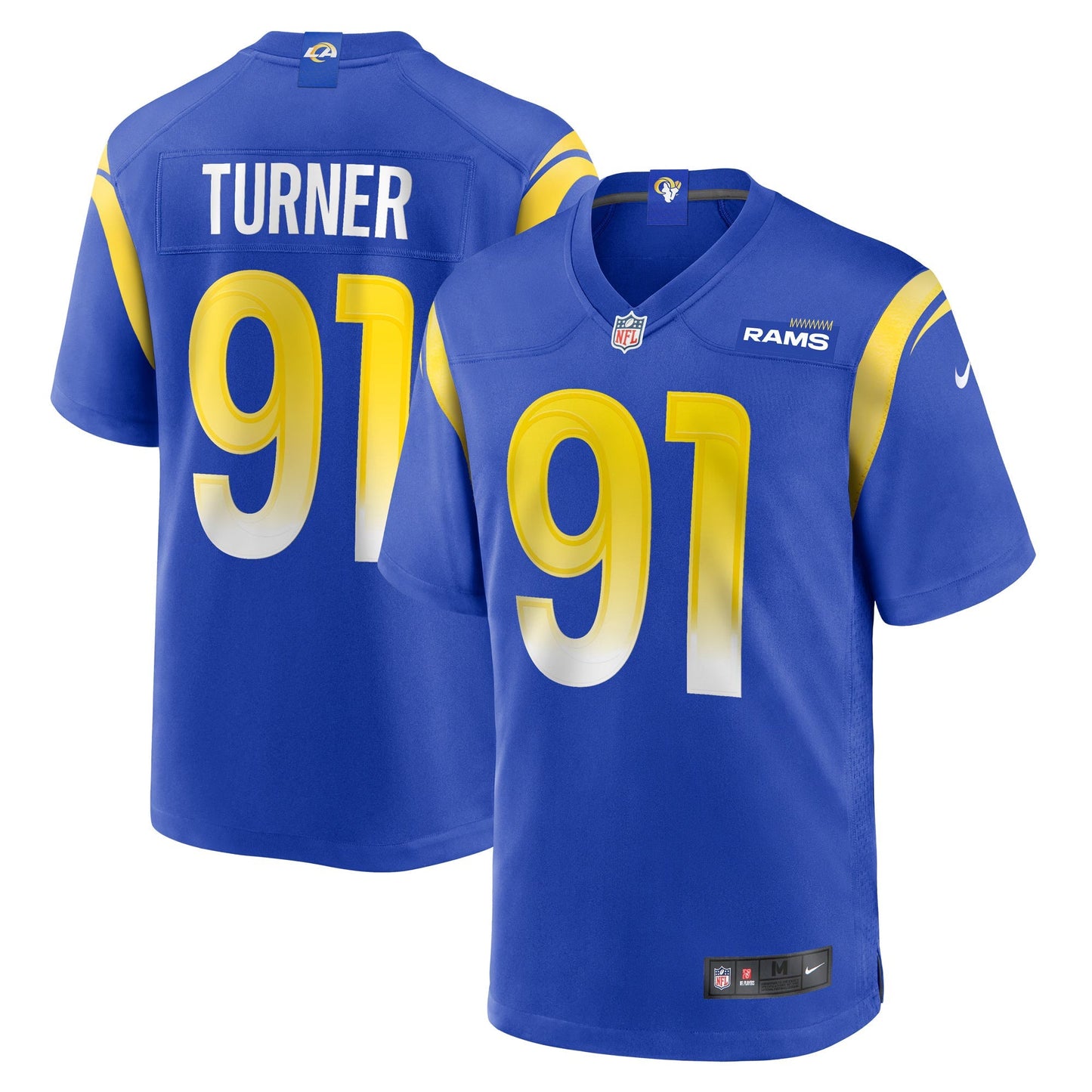 Los Angeles Rams Kobie Turner Royal Home Game Jersey